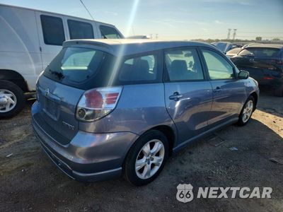 Trzecie zdjęcie samochodu z tyłu: 2007 TOYOTA COROLLA MATRIX VIN:2T1KR30EX7C666004 - miniatura