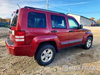 Trzecie zdjęcie samochodu z tyłu: 2012 JEEP LIBERTY SPORT VIN:1C4PJMAK4CW153369 - miniatura