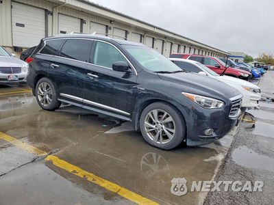 Czwarte zdjęcie samochodu z boku: 2016 INFINITI QX60 VIN:5N1CL0MM5EC527390 - miniatura