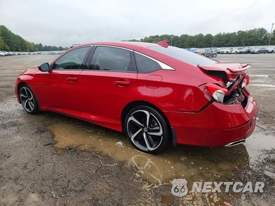 Drugie zdjęcie samochodu z przodu: 2018 HONDA ACCORD SPORT VIN:1HGCV1F39JA096729 - miniatura