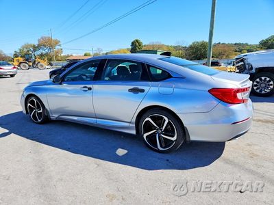 Drugie zdjęcie samochodu z przodu: 2018 HONDA ACCORD LX VIN:1HGCV1F18JA139990 - miniatura