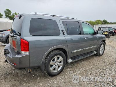 Trzecie zdjęcie samochodu z tyłu: 2014 NISSAN ARMADA PLATINUM VIN:5N1BA0NF3EN610693 - miniatura