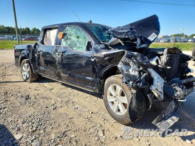 Czwarte zdjęcie samochodu z boku: 2019 FORD F150 SUPERCREW VIN:1FTEW1E4XKFD28418 - miniatura