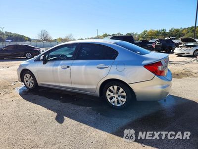 Drugie zdjęcie samochodu z przodu: 2012 HONDA CIVIC LX VIN:2HGFB2F56CH311923 - miniatura
