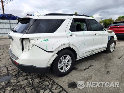 Trzecie zdjęcie samochodu z tyłu: 2020 FORD EXPLORER XLT VIN:1FMSK7DH0LGC91666 - miniatura