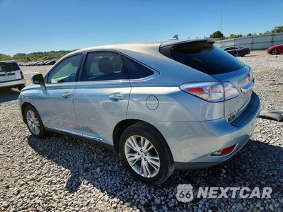 Drugie zdjęcie samochodu z przodu: 2010 LEXUS RX 450H VIN:JTJZB1BA2A2001036 - miniatura