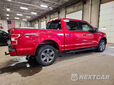 Trzecie zdjęcie samochodu z tyłu: 2020 FORD F150 SUPERCREW VIN:1FTEW1EP1LFB44545 - miniatura
