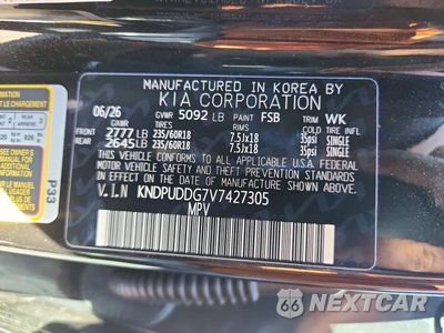 Zdjęcie 14 z 14 samochodu: 2027 KIA SPORTAGE S VIN:KNDPUDDG7V7427305 - miniatura
