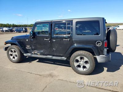 Drugie zdjęcie samochodu z przodu: 2016 JEEP WRANGLER UNLIMITED SAHARA VIN:1C4HJWEG8GL198649 - miniatura
