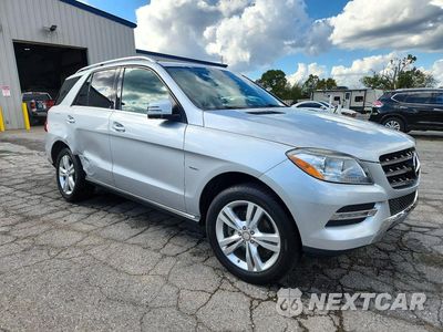 Czwarte zdjęcie samochodu z boku: 2012 MERCEDES-BENZ ML 350 4MATIC VIN:4JGDA5HB3CA004460 - miniatura