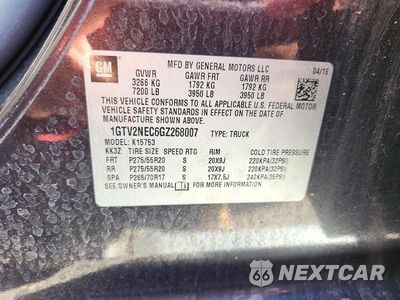 Zdjęcie 12 z 12 samochodu: 2016 GMC SIERRA K1500 SLT VIN:1GTV2NEC6GZ268007 - miniatura