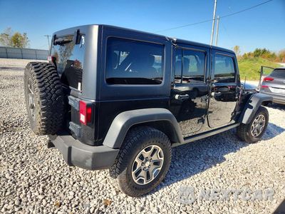 Trzecie zdjęcie samochodu z tyłu: 2017 JEEP WRANGLER UNLIMITED RUBICON VIN:1C4BJWFG0HL676133 - miniatura
