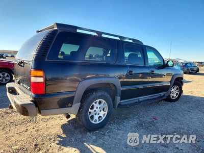 Trzecie zdjęcie samochodu z tyłu: 2002 CHEVROLET SUBURBAN K1500 VIN:3GNFK16ZX2G287336 - miniatura