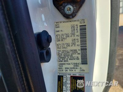 Zdjęcie 12 z 12 samochodu: 2016 NISSAN FRONTIER S VIN:1N6BD0CT4GN729843 - miniatura