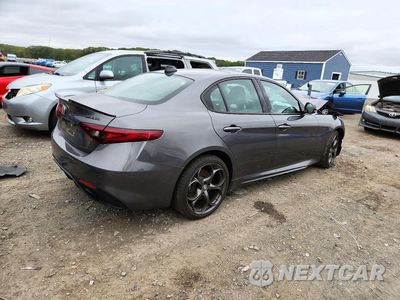 Trzecie zdjęcie samochodu z tyłu: 2019 ALFA ROMEO GIULIA TI VIN:ZARFANBN6K7608196 - miniatura