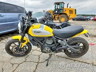 Trzecie zdjęcie samochodu z tyłu: 2016 DUCATI SCRAMBLER 800 VIN:ML015ANM7GT005891 - miniatura