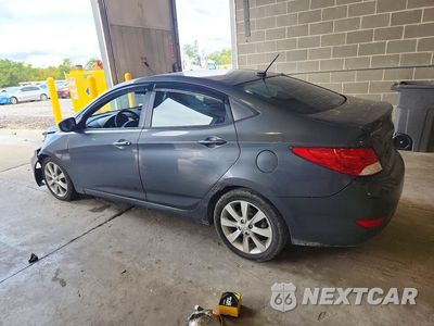 Drugie zdjęcie samochodu z przodu: 2013 HYUNDAI ACCENT GLS VIN:KMHCU4AEXDU381613 - miniatura
