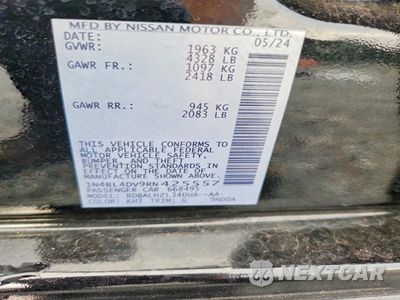 Zdjęcie 12 z 12 samochodu: 2024 NISSAN ALTIMA SV VIN:1N4BL4DV9RN425557 - miniatura