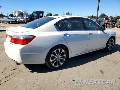 Trzecie zdjęcie samochodu z tyłu: 2015 HONDA ACCORD SPORT VIN:1HGCR2F51FA139575 - miniatura