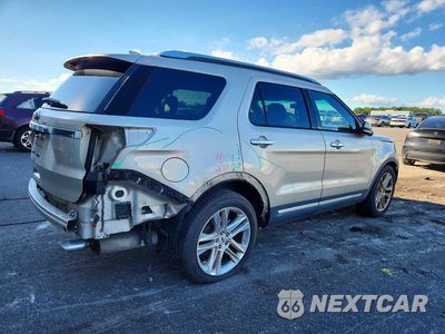 Trzecie zdjęcie samochodu z tyłu: 2017 FORD EXPLORER LIMITED VIN:1FM5K7F84HGA08154 - miniatura