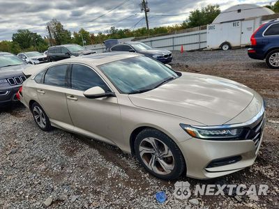 Czwarte zdjęcie samochodu z boku: 2018 HONDA ACCORD EXL VIN:1HGCV1F53JA196200 - miniatura