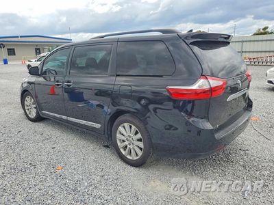 Drugie zdjęcie samochodu z przodu: 2017 TOYOTA SIENNA LIMITED PREMIUM 7-PASSENGER VIN:5TDYZ3DC7HS818610 - miniatura
