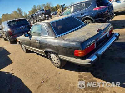 Drugie zdjęcie samochodu z przodu: 1988 MERCEDES-BENZ 560 SL VIN:WDBBA48D1JA088393 - miniatura