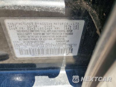 Zdjęcie 12 z 12 samochodu: 2019 NISSAN SENTRA S VIN:3N1AB7AP4KY272887 - miniatura