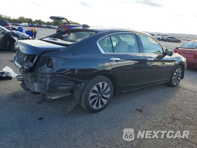 Trzecie zdjęcie samochodu z tyłu: 2017 HONDA ACCORD HYBRID EXL VIN:JHMCR6F56HC028760 - miniatura