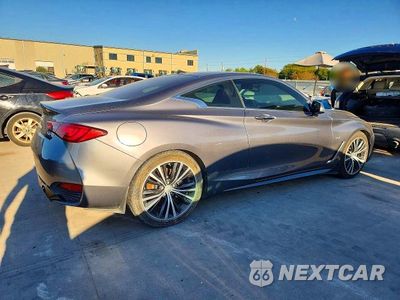 Trzecie zdjęcie samochodu z tyłu: 2018 INFINITI Q60 3.0T LUXE VIN:JN1EV7EK1JM342046 - miniatura