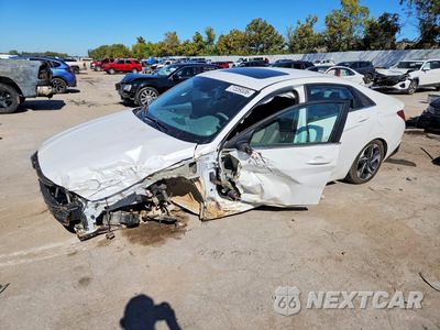 2022 HYUNDAI ELANTRA SEL 5NPLN4AG7NH072325 - główne zdjęcie licytacji z USA - miniatura