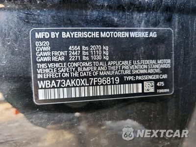 Zdjęcie 12 z 12 samochodu: 2020 BMW 228XI VIN:WBA73AK0XL7F96819 - miniatura