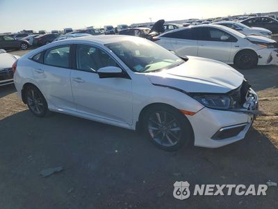 Czwarte zdjęcie samochodu z boku: 2019 HONDA CIVIC EX VIN:19XFC1F34KE203976 - miniatura
