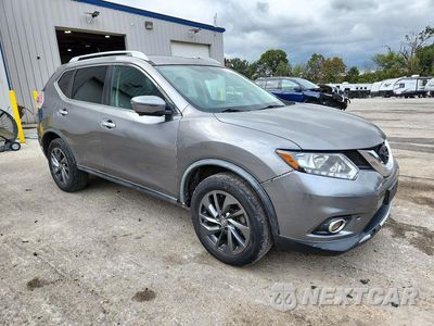 Czwarte zdjęcie samochodu z boku: 2016 NISSAN ROGUE SL VIN:KNMAT2MV0GP695918 - miniatura