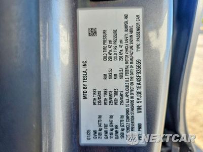 Zdjęcie 12 z 12 samochodu: 2025 TESLA MODEL 3 VIN:5YJ3E1EA4SF935659 - miniatura