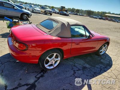 Trzecie zdjęcie samochodu z tyłu: 2002 MAZDA MX-5 MIATA BASE VIN:JM1NB353020232945 - miniatura