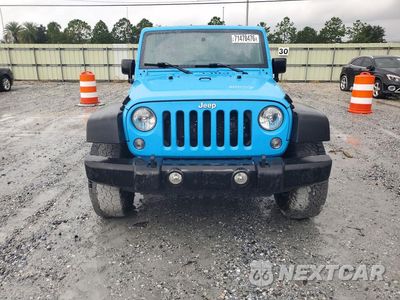 Piąte zdjęcie samochodu w środku: 2017 JEEP WRANGLER UNLIMITED SPORT VIN:1C4BJWDG9HL578463 - miniatura