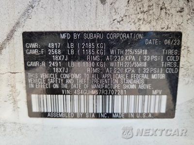 Zdjęcie 12 z 12 samochodu: 2024 SUBARU CROSSTREK LIMITED VIN:4S4GUHM67R3707281 - miniatura