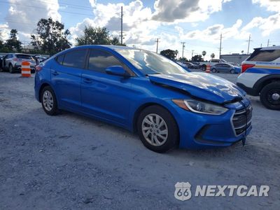 Czwarte zdjęcie samochodu z boku: 2017 HYUNDAI ELANTRA SE VIN:KMHD74LF0HU408258 - miniatura