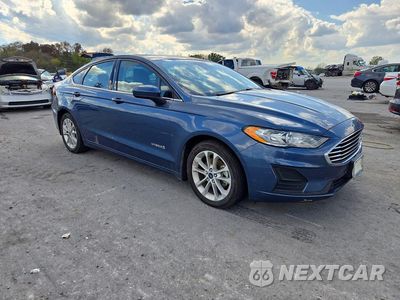 Czwarte zdjęcie samochodu z boku: 2019 FORD FUSION SE VIN:3FA6P0LU6KR104389 - miniatura