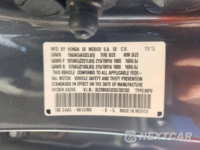 Zdjęcie 14 z 14 samochodu: 2013 HONDA CR-V LX VIN:3CZRM3H32DG702702 - miniatura