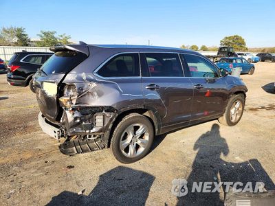 Trzecie zdjęcie samochodu z tyłu: 2015 TOYOTA HIGHLANDER LIMITED VIN:5TDDKRFH2FS175885 - miniatura