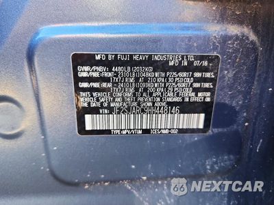 Zdjęcie 13 z 13 samochodu: 2017 SUBARU FORESTER 2.5I LIMITED VIN:JF2SJARC9HH448146 - miniatura