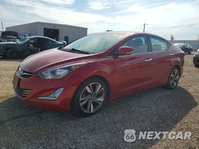 2014 HYUNDAI ELANTRA LIMITED KMHDH4AE5EU054093 - główne zdjęcie licytacji z USA - miniatura