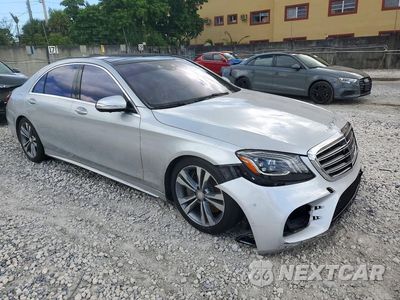 Czwarte zdjęcie samochodu z boku: 2019 MERCEDES-BENZ S 450 VIN:WDDUG6GB5KA494172 - miniatura