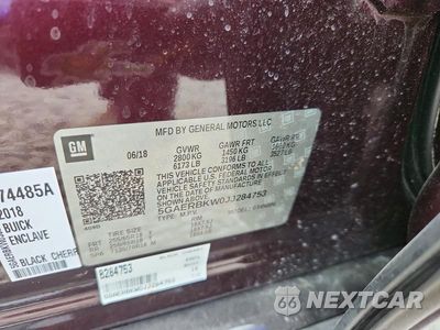 Zdjęcie 13 z 13 samochodu: 2018 BUICK ENCLAVE ESSENCE VIN:5GAERBKW0JJ284753 - miniatura