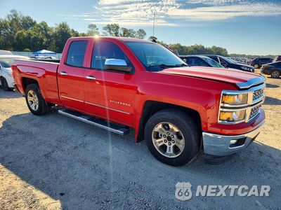 Czwarte zdjęcie samochodu z boku: 2014 CHEVROLET SILVERADO C1500 LT VIN:1GCRCREC1EZ102965 - miniatura