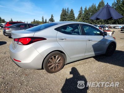 Trzecie zdjęcie samochodu z tyłu: 2015 HYUNDAI ELANTRA SE VIN:5NPDH4AE3FH607338 - miniatura