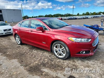 Czwarte zdjęcie samochodu z boku: 2015 FORD FUSION TITANIUM PHEV VIN:3FA6P0SU7FR251408 - miniatura