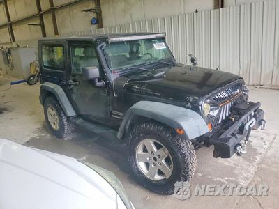 Czwarte zdjęcie samochodu z boku: 2010 JEEP WRANGLER SPORT VIN:1J4AA2D18AL172965 - miniatura